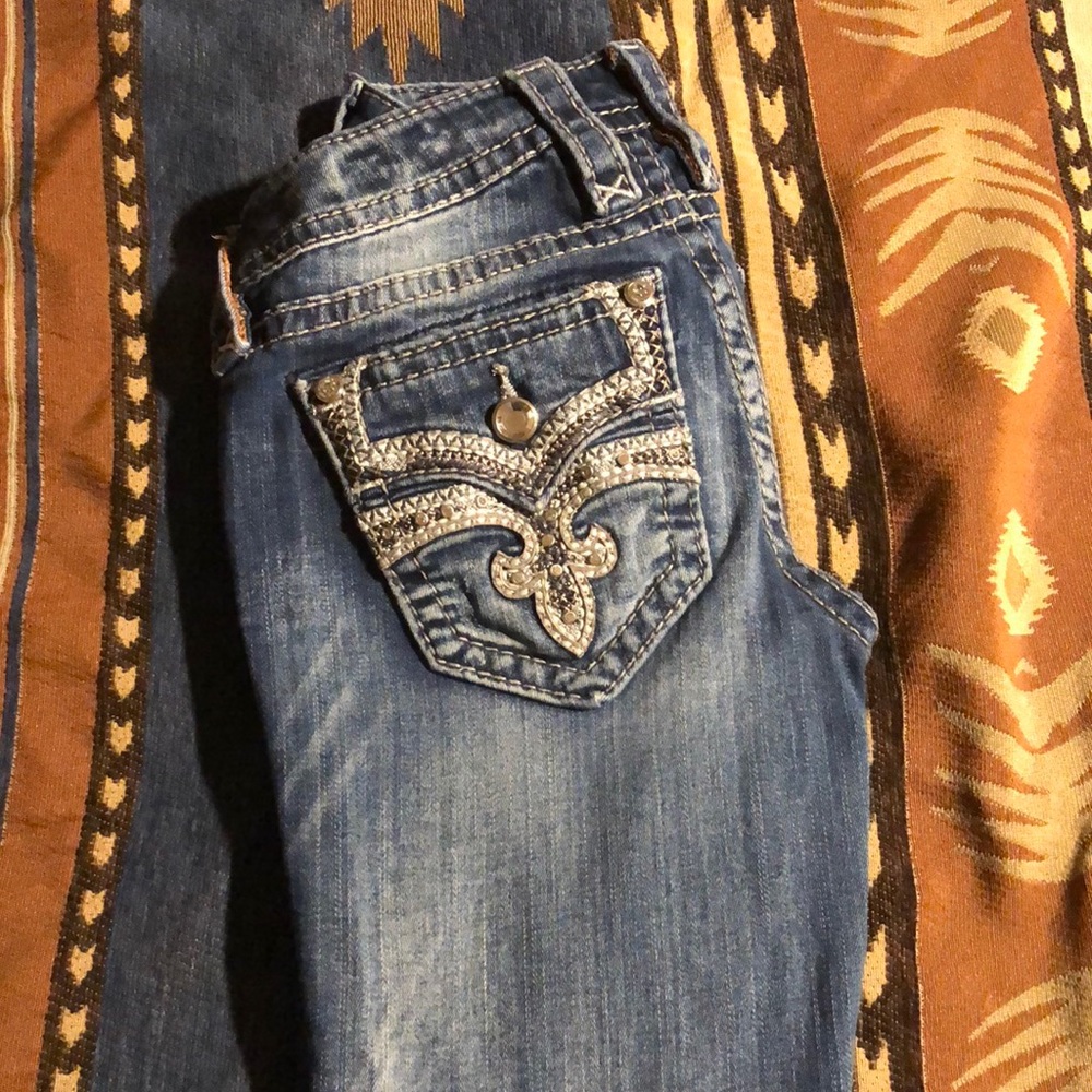 25 Rock Revival boot cut jeans